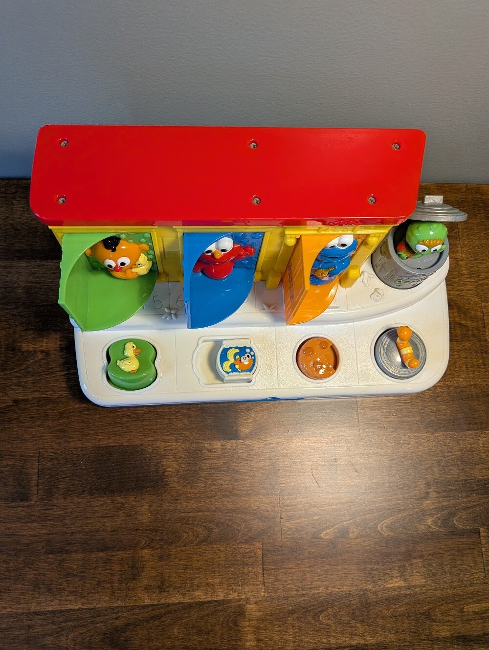 VTG Fisher Price Sesame Street Singing Pop-Up Poppin Pals Musical Toy 2004 - Picture 4 of 10